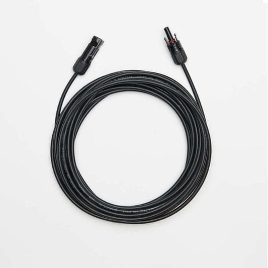 10m Solarkabel (4mm²) schwarz – Solarstecker beidseitig