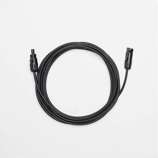 5m Solarkabel (4mm²) schwarz – Solarstecker beidseitig